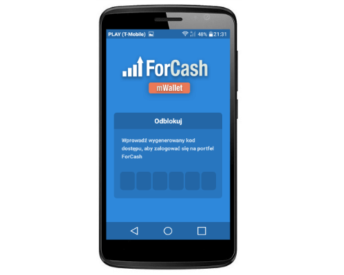 portfel mwallet forcash